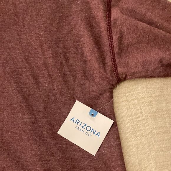 Arizona Jean Co NWT Women’s Long Sleeve Top in Dark Ruby. Size XL. - Picture 9 of 10